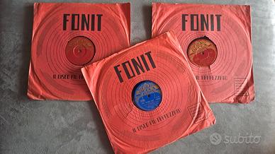 3 Fonit 78 giri -E. Smith -A. Karas - Larry Adler