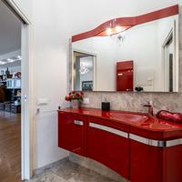  arredo bagno con specchio e pensile doppio