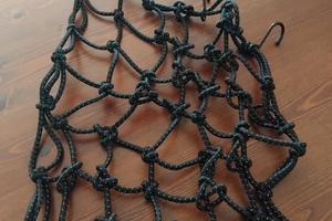 rete elastica a 6 ganci per moto