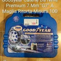 Catene da neve misura 100, mai usate