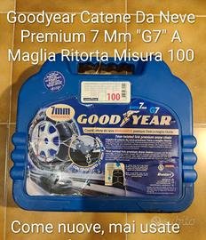 Catene da neve misura 100, mai usate