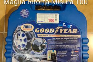Catene da neve misura 100, mai usate