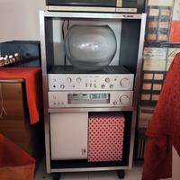 Stereo completo di mobile 