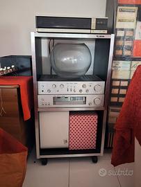 Stereo completo di mobile 