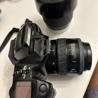 Minolta Dynax 500si + 2 obiettivo + custodia
