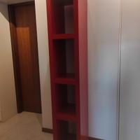 Mobile Ikea serie LACK vintage rosso