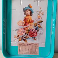 vintage vassoio Coca-Cola da collezione in lattac