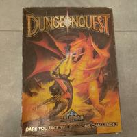 Gioco di società vintage Dungeon Quest raro 