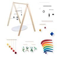 Palestrina montessori con 5 giostrine di Munari
