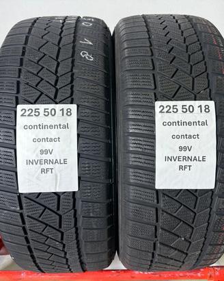 2 gomme 225 50 18 CONTINENTAL INVERNALE