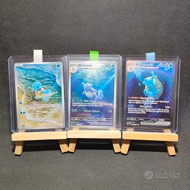 Squirtle 170 + Wartortle 171 + Blastoise 200 Ita