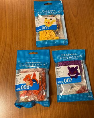 pokemon nanoblock