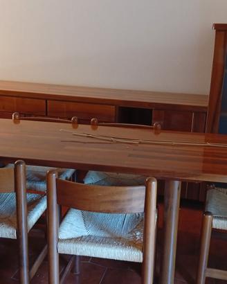Salotto completo legno 