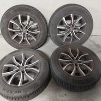 Gomme  Nexen M+S 225/65 R17 montate su cerchi Mak