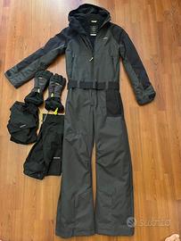 Tuta sci ragazzo inclusi accessori!!