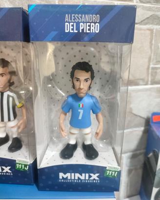 minix figure Alex del Piero Italia bambola 