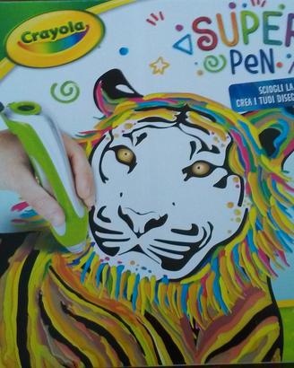 colori a cera con penna  Super pen Crayola
