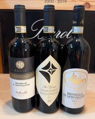 Vino - Set Brunello 2017 Fanti Altesino Ugolforte