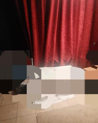 Tende oscuranti in velluto per home cinema