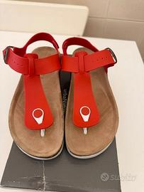 Infradito donna n. 37 colore corallo