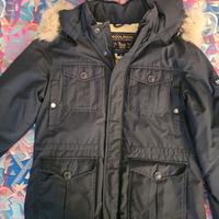 Parka uomo Woolrich usato, colore  blu taglia M