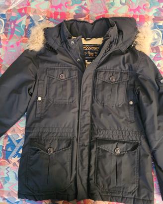 Parka uomo Woolrich usato, colore  blu taglia M