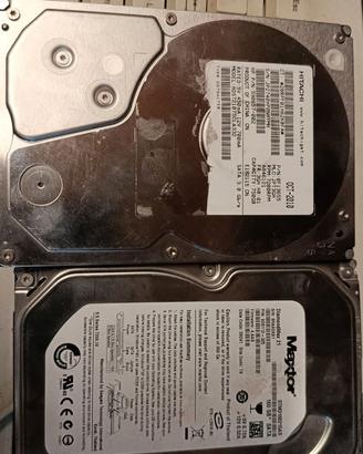 n. 2 Hard Disk -750gb + 160gb