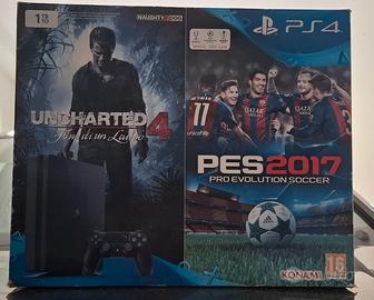PS4 Slim 1TB + 2 controller originali +9 giochi