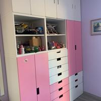 Amrmadio modulabile Ikea cameretta bambina