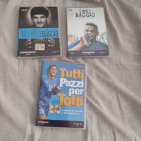 3 DVD Baggio e Totti 