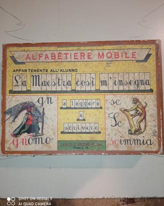 abecedario mobile ed. Giuseppe svizzero (vi) 