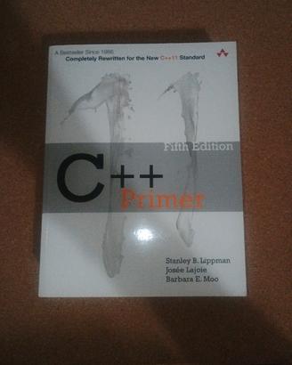 Libro C++ Primer – Fifth Edition
