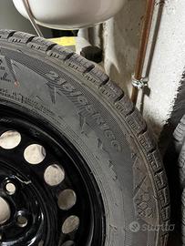cerchi con gomme invernali VW t6 t5 ecc