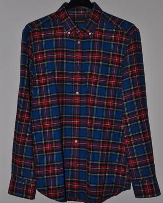 Camicia a quadri Piombo OVS uomo M  blu e rossa