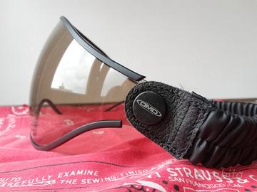 Occhiali con elastico DMD per casco Jet e Vintage.