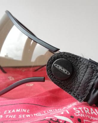 Occhiali con elastico DMD per casco Jet e Vintage.