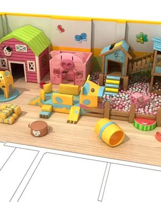 Area Baby con Giochi Soft per Bambini x Ludoteche