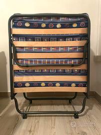 Letto pieghevole / brandina con materasso