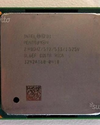 Cpu intel pentium 4 socket 478 2.40 ghz SL6EF