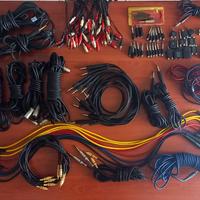 Cavi audio JACK XLR RCA MIDI adattatori ecc