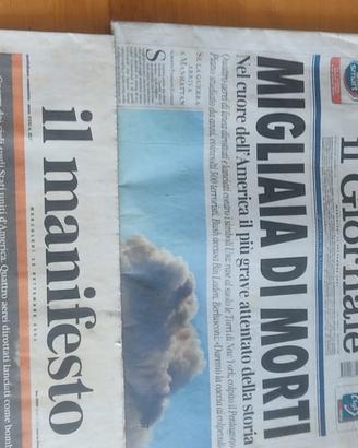 giornali 2001