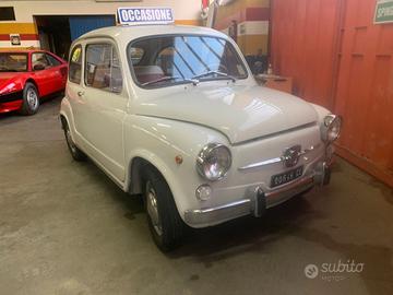 Subito - Venturelli Auto - Fiat 600 D fanalone asi targhe nere ...
