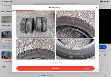 4 pneumatici estivi  per Smart