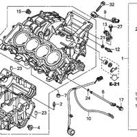 Carter completo honda cbr 600 rr