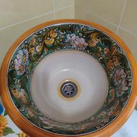 pozzetto in ceramica per cucina in muratura 