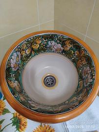 pozzetto in ceramica per cucina in muratura 