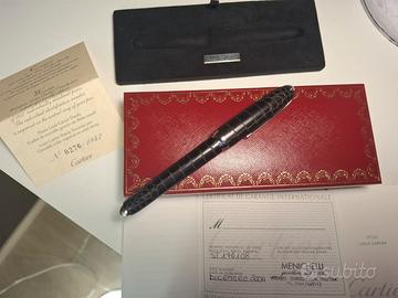 penna Cartier Louis Cartier Dandy Crocodile in edi