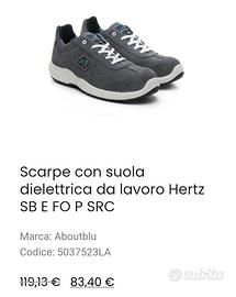 scarpe antinfortunistiche aboutblu dielettriche 41