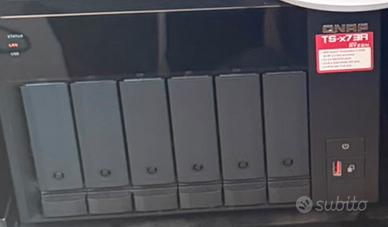 QNAP NAS 6-BAY AMD RYZEN V1000