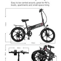Bicicletta elettrica Laotie PX5 350W Pieghevole